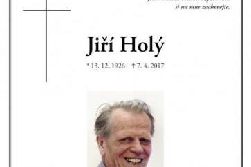 Mr. Jiří Holý passed away