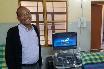 Děkujeme! Pořídili jsme ultrazvuk pro nemocnici sv. Josefa v Bhilai Pahari