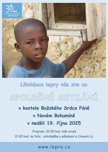 Mše svatá za dílo Likvidace lepry